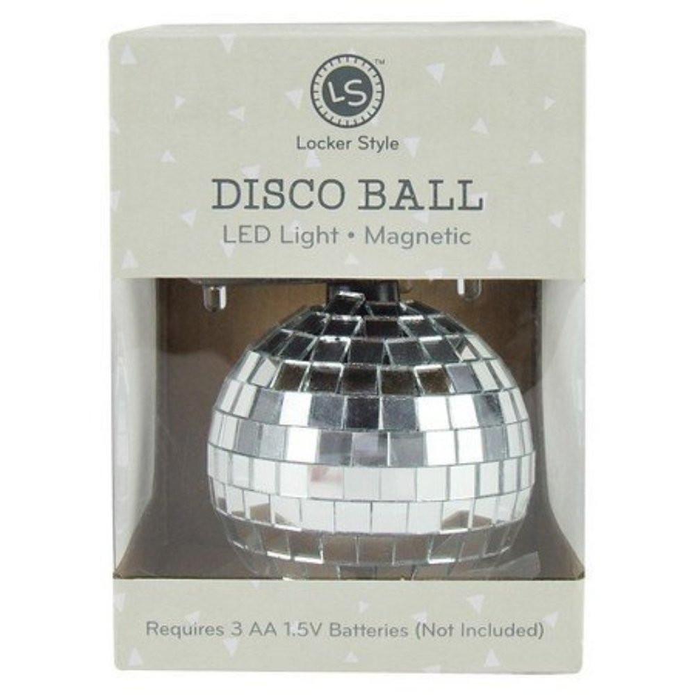 Magnetic Disco Ball Locker Decoration